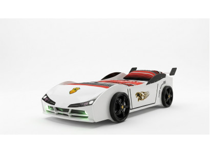 Race car bed mattress children's car bed children's room furniture