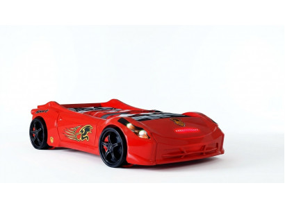 Kids' room bed children's bed design race car bed with mattress