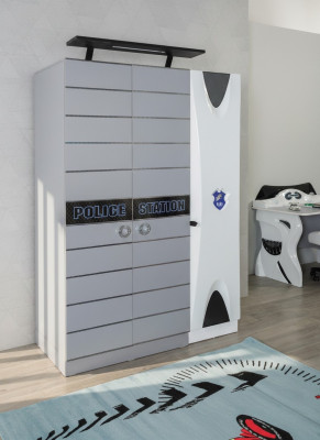 Wardrobe wooden cabinet closet furniture children's room cabinets