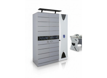 Wardrobe wooden cabinet closet furniture children's room cabinets