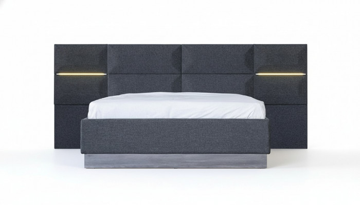 Bed Pillow Design Material Wood Double Hotel Beds New Modern