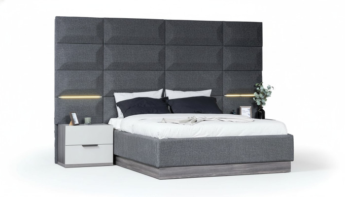 Bed double bed beds furniture furnish new furniture design high gloss bedroom