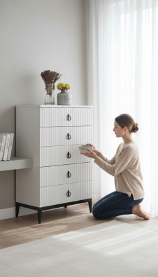 Chest of drawers wood cabinets consoles bedroom modern tall cabinet sideboard