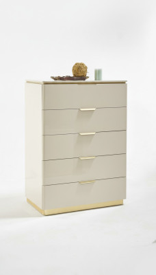 Cabinet Beige Wood Luxury Tall Cabinet Console Cabinets Furniture Sideboard Closet