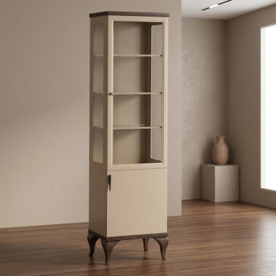 Single display cabinet one-door cabinet furniture glass cabinet furniture wooden cabinets