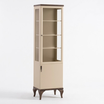 Single display cabinet one-door cabinet furniture glass cabinet furniture wooden cabinets