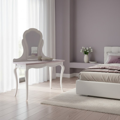 Luxury hotel furniture dressing table console tables wood white