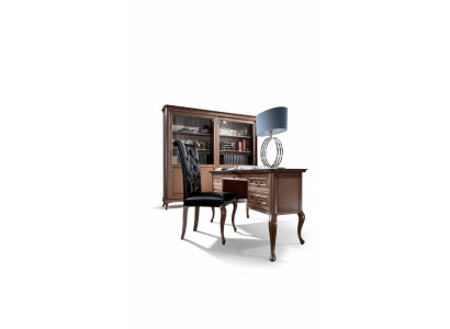Classic desk with armchair luxury office furniture wooden furnishings
