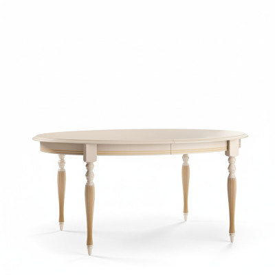 Classic dining table oval tables dining room table wood furniture luxury new