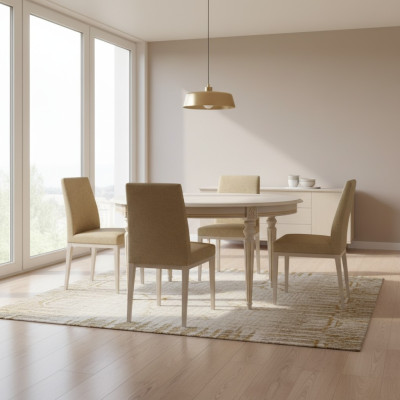 Round wood tables dining room furniture table classic round dining table new