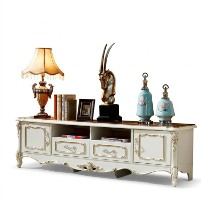 RTV stand sideboard dresser living room dressers wood baroque rococo