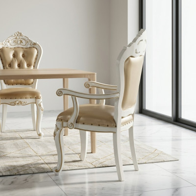 Classic dining room chair furniture armchair baroque armchair design chairs