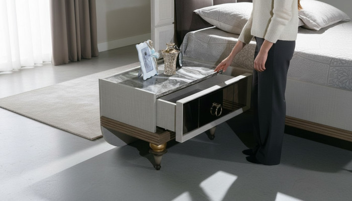 Luxury table nightstand design side table bedroom console tables