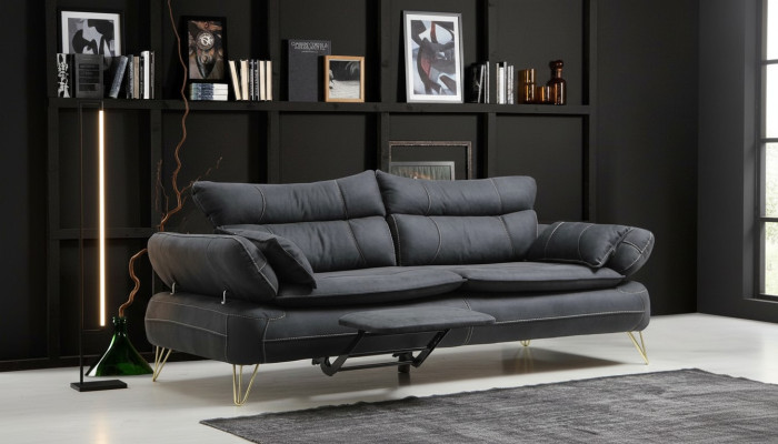 Three-seater couch upholstery furniture fabric couches sofa designer interior