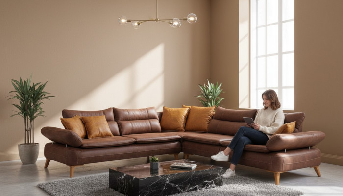 Multifunction Couch Living Landscape Electric Sofa Furniture Sound Leather