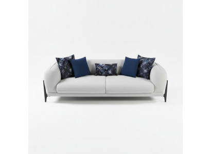 Sofa Couch Upholstery Three-Seater Gray Couches Furniture Modern Design 3-Seater Sofas New