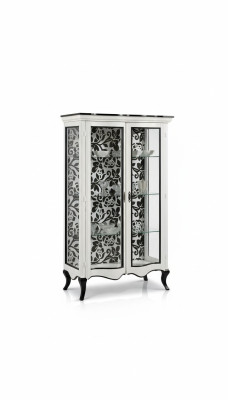 Luxury Wood Showcase Sideboard Design Cabinets White Italian Furniture New Cabinet