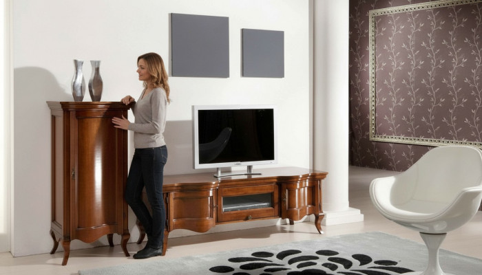 TV cabinet sideboard brown RTV sideboard dresser cabinet shelf luxury cabinets new