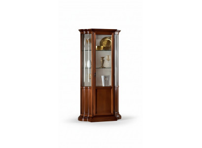 Display cabinet brown luxury Italian furniture showcases cabinets living room
