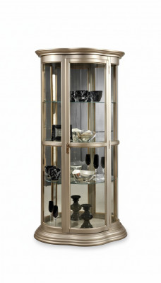 Classic Display Cabinet Glass Cabinet Cabinet Wood Living Room Luxury Brown Sideboard