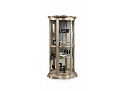 Classic Display Cabinet Glass Cabinet Cabinet Wood Living Room Luxury Brown Sideboard