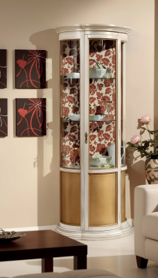 Luxury wooden display cabinet sideboard designer cabinet Italian furniture