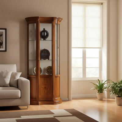 Luxury Wood Display Sideboard Design Cabinets Brown Italian Furniture New Cabinet