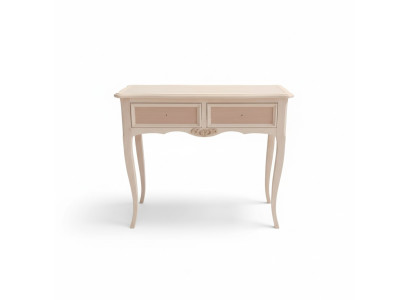 High-quality console table luxury wood bedroom classic beige console table