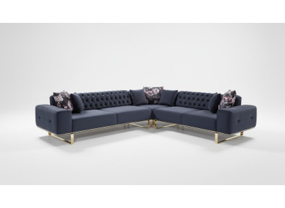 Sectional sofa couch upholstery furniture suite Chesterfield corner suite sofa fabric