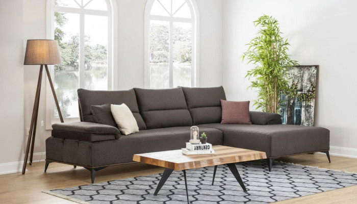 Sectional sofa L shape sofa couch design couches upholstery fabric corner set