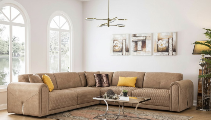 Textile sofa couch corner sofa corner set upholstery sofas couches furniture fabric