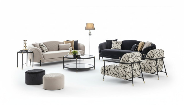Sofa set 3+3+1+1 seat set design sofas upholstered couches modern sofa new
