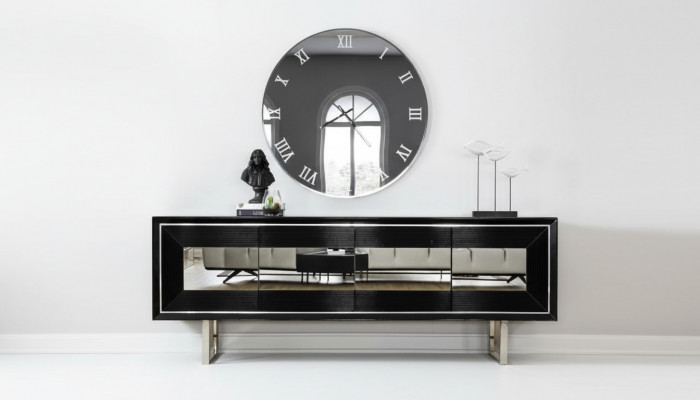 Black sideboard chest of drawers cabinet standing cabinet luxury sideboard
