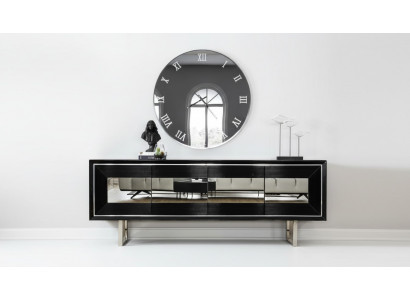 Black sideboard chest of drawers cabinet standing cabinet luxury sideboard