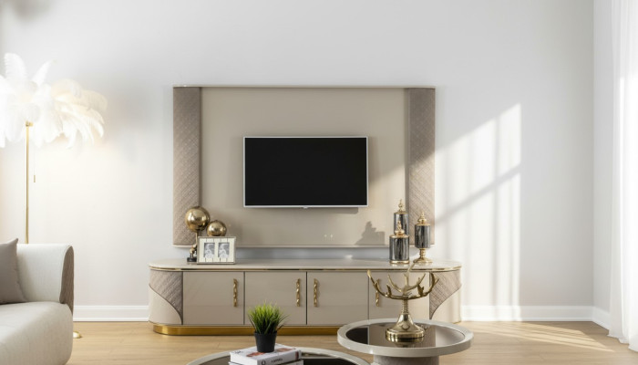Modern TV lowboard luxury TV cabinet stylish RTV living room TV dresser NEW