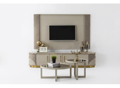 Modern TV lowboard luxury TV cabinet stylish RTV living room TV dresser NEW