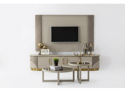 Modern TV lowboard luxury TV cabinet stylish RTV living room TV dresser NEW