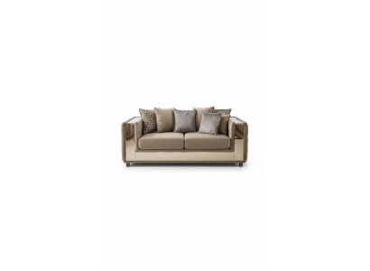 Chesterfield Sofa 4 Seat Living Room Modern Design Blue Sofas Textile Couches