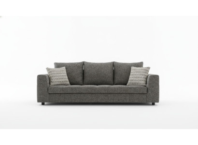 Luxury Sofa 4-Seater Fabric Living Room Modern Design Gray Sofas Upholstered Couches