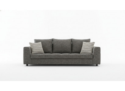 Luxury Sofa 4-Seater Fabric Living Room Modern Design Gray Sofas Upholstered Couches
