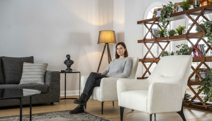 Armchair Modern Single-Seater Design New Armchair Furniture Living Room Sofa 1 Seater