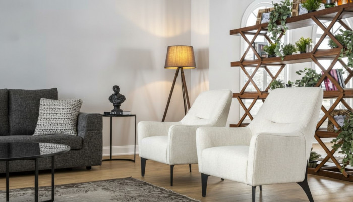Armchair Modern Single-Seater Design New Armchair Furniture Living Room Sofa 1 Seater
