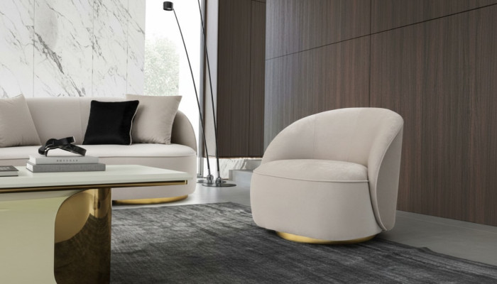 Armchair Modern Single-Seater Design Armchair for Living Room Furniture Sofa 1-Seater