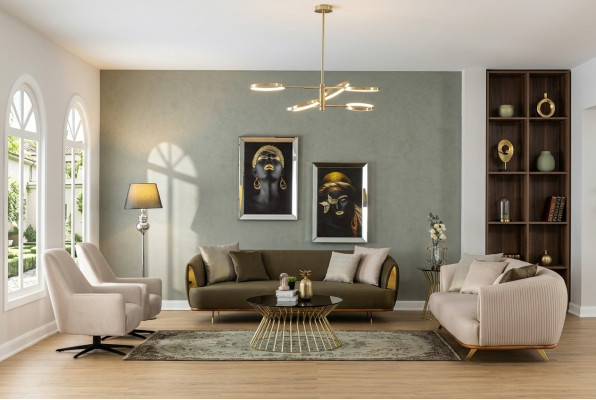 Luxury Sofa Set Modern Set 3+2+1+1 Seater Sofa Couch Set Design Couches