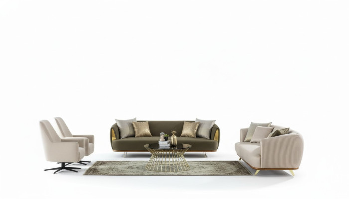 Luxury Sofa Set Modern Set 3+2+1+1 Seater Sofa Couch Set Design Couches