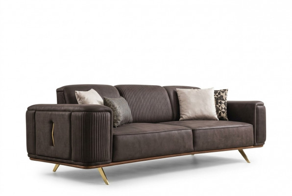 Sofas 4 seater textile big furniture living room modern new sofa polyester couch