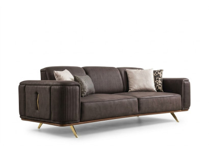 Sofas 4 seater textile big furniture living room modern new sofa polyester couch