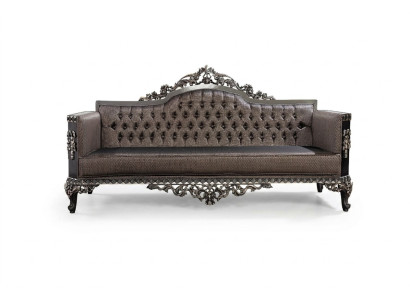 Sofas 3-Seater Fabric Big Furniture Living Room Classic New Sofa Polyester Couch