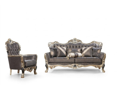 Sofa set 3+1 seater set design sofas upholstery couches relax classic sofa new