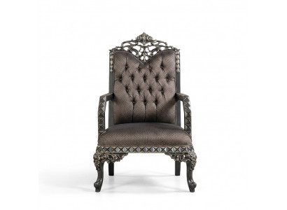Classic single-seater armchair luxury chair furnishing living room sofa 1-seater